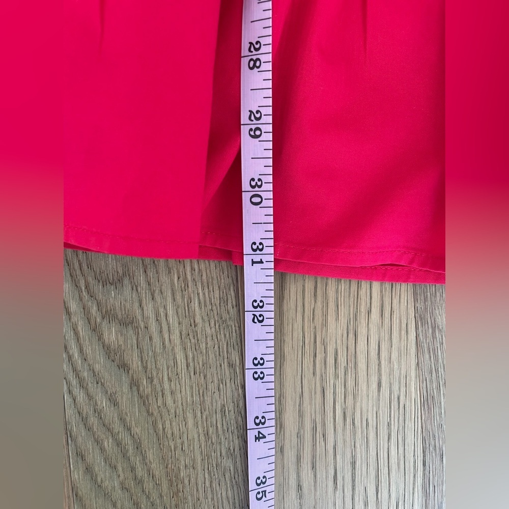 TCEC Red Ruffle Mini Dress, Size Small - Picture 11 of 14